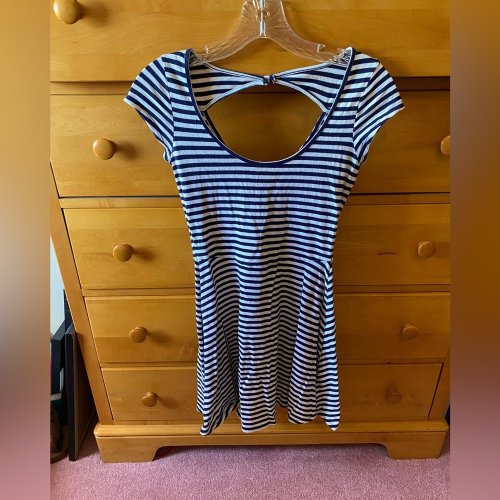 American Eagle Stripe Comfy Dress
